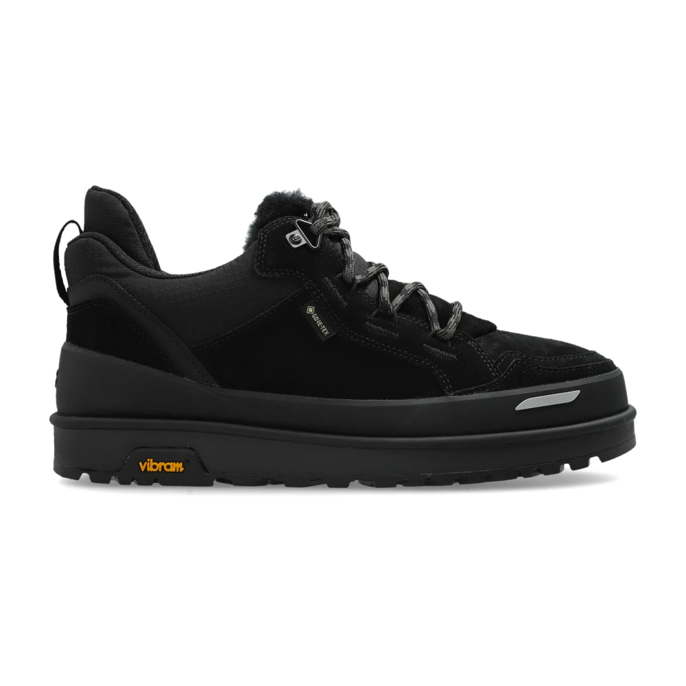 UGG Black Calf Leather Bos Taurus Athletic Sneakers - EU42/US9 - Image 3