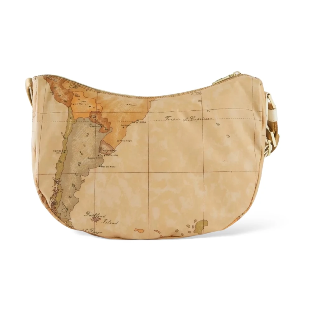 Alviero Martini 1a Classe Soft Atlantic Schoudertas Avorio Beige Dames
