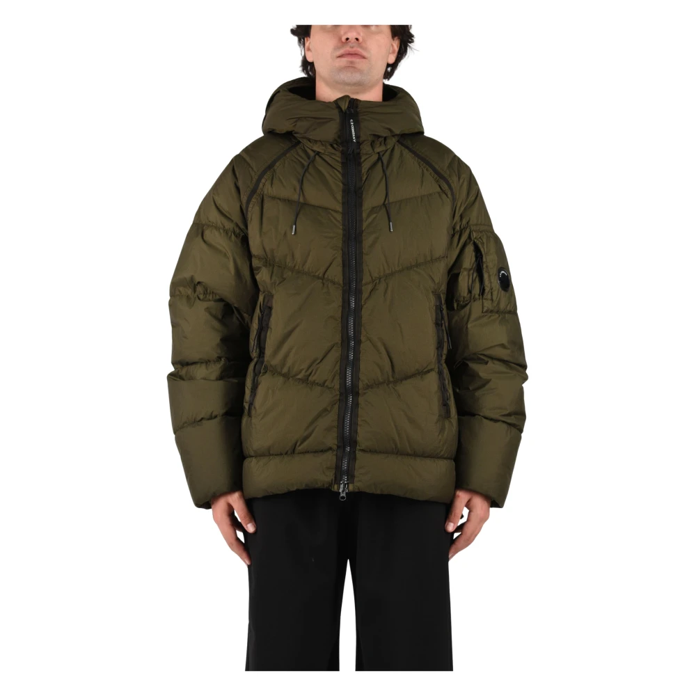 CP Company Men's Down Shield Jacket - Ivy Green 683 - Size M (48) - Image 3
