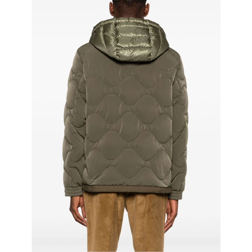 Moncler Stijlvolle Overhemdjasje voor Mannen Green Heren