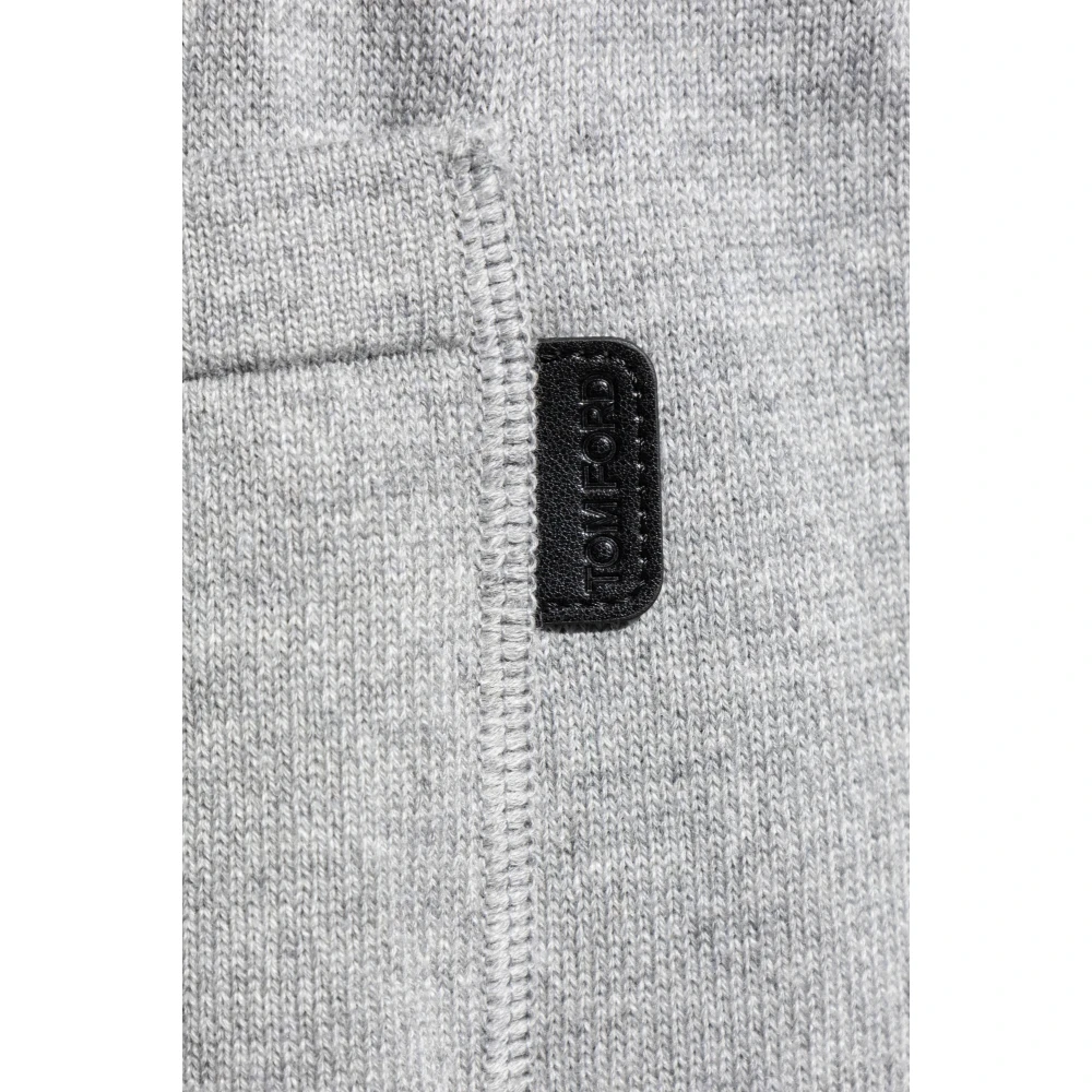 Tom Ford Sweatpants Gray Heren