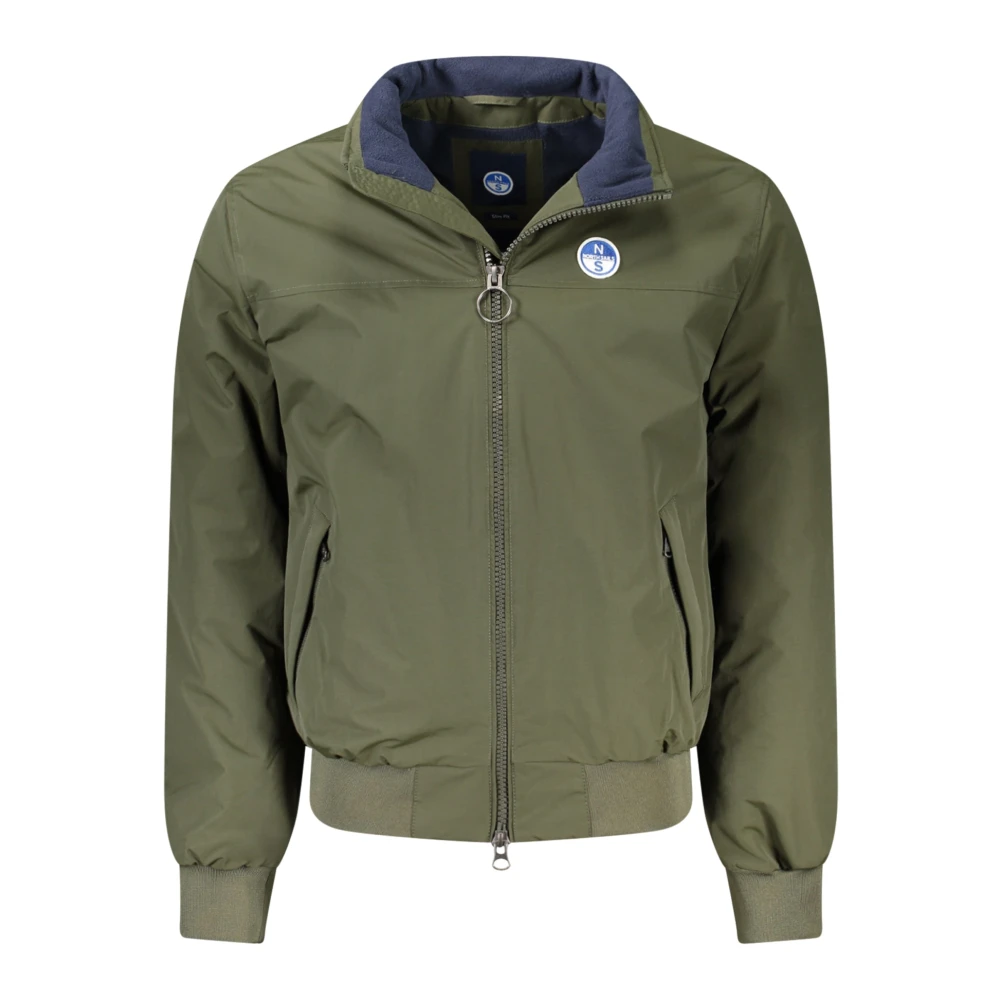 North Sails Stijlvolle Bomberjack voor Mannen Green Heren