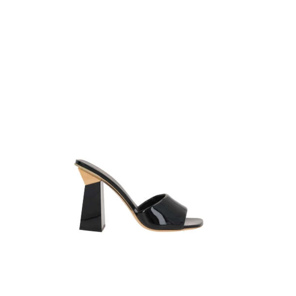 zwarte sandalen met studs