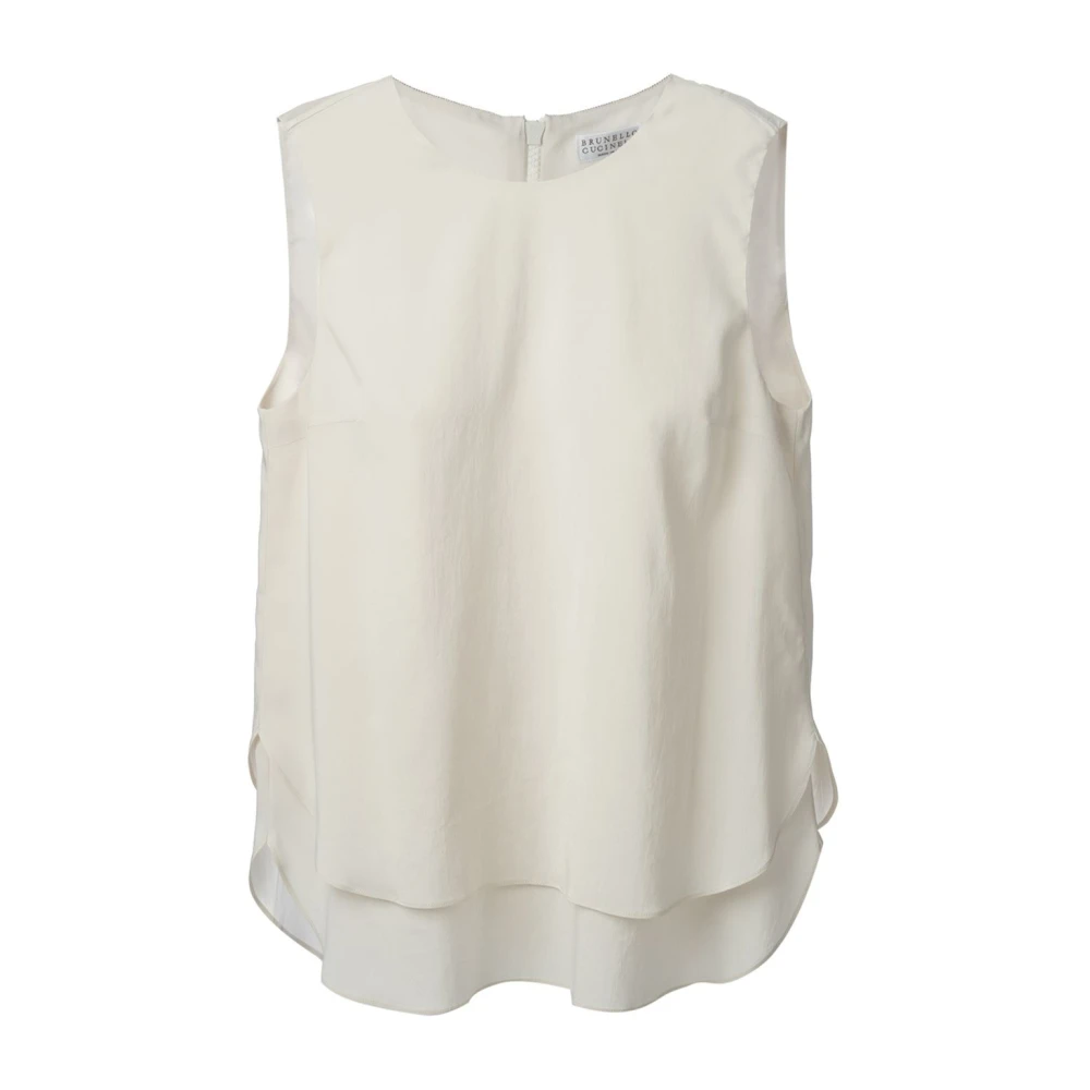 BRUNELLO CUCINELLI Pindakaas Ketting White Dames