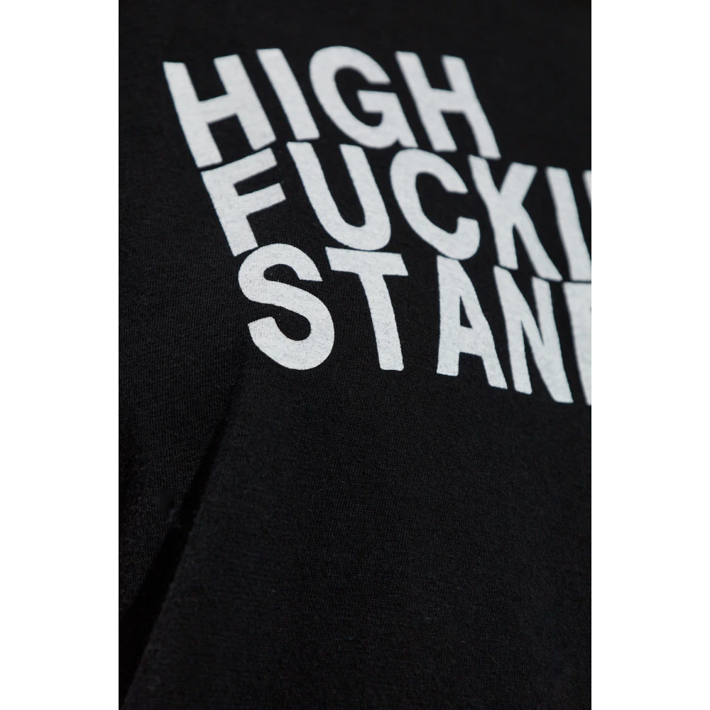 R13 T-shirt met print Black Dames