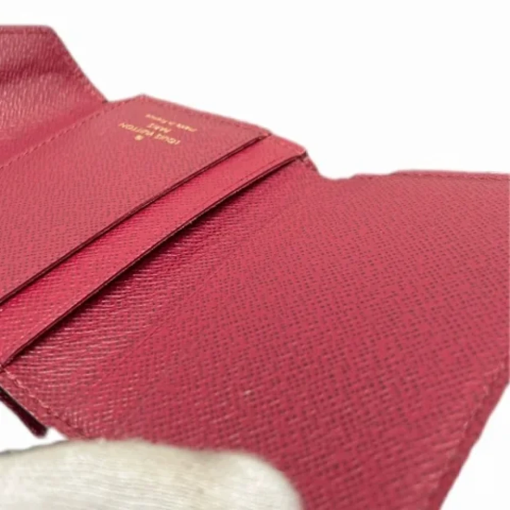 Louis Vuitton Vintage Pre-owned Leather wallets Brown Dames