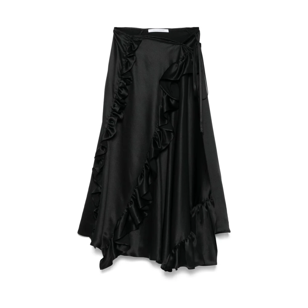 Cecilie Bahnsen Zwarte Adelina Rok Black Dames