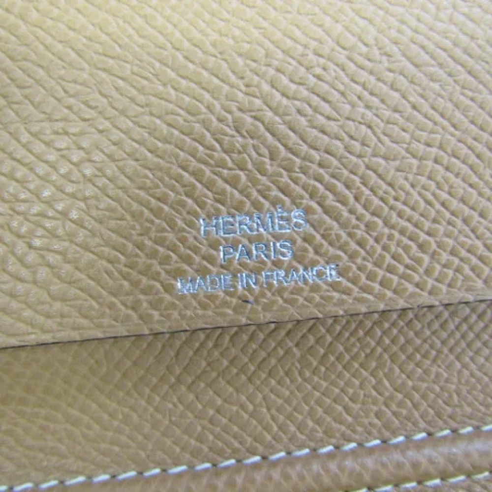 Hermès Vintage Pre-owned Leather home-office Blue Dames
