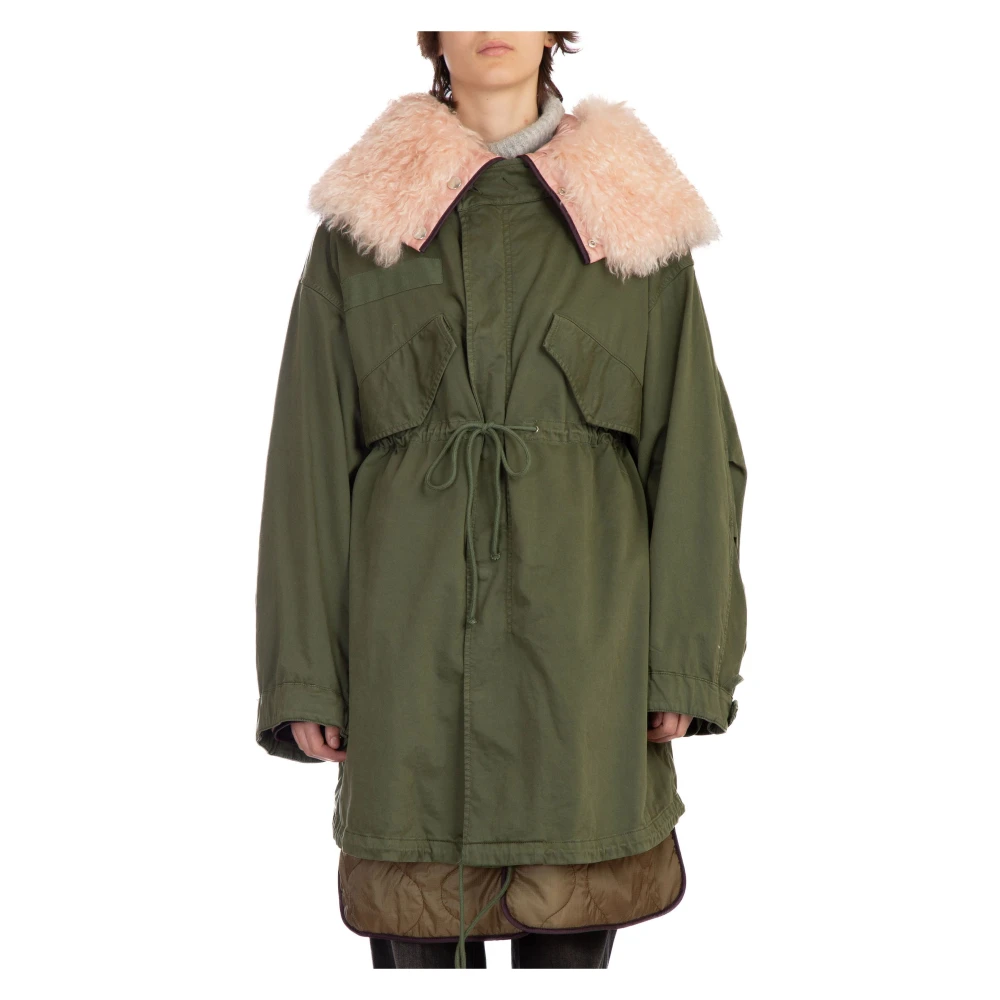 Seafarer Gelaagde Parka met Harding Stijl Green Dames