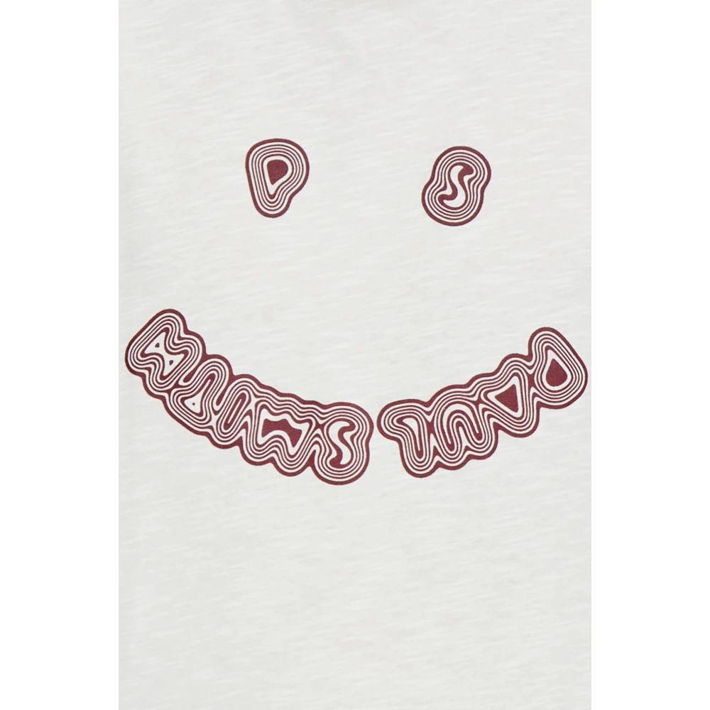 PS By Paul Smith T-shirt met bedrukt logo White Heren