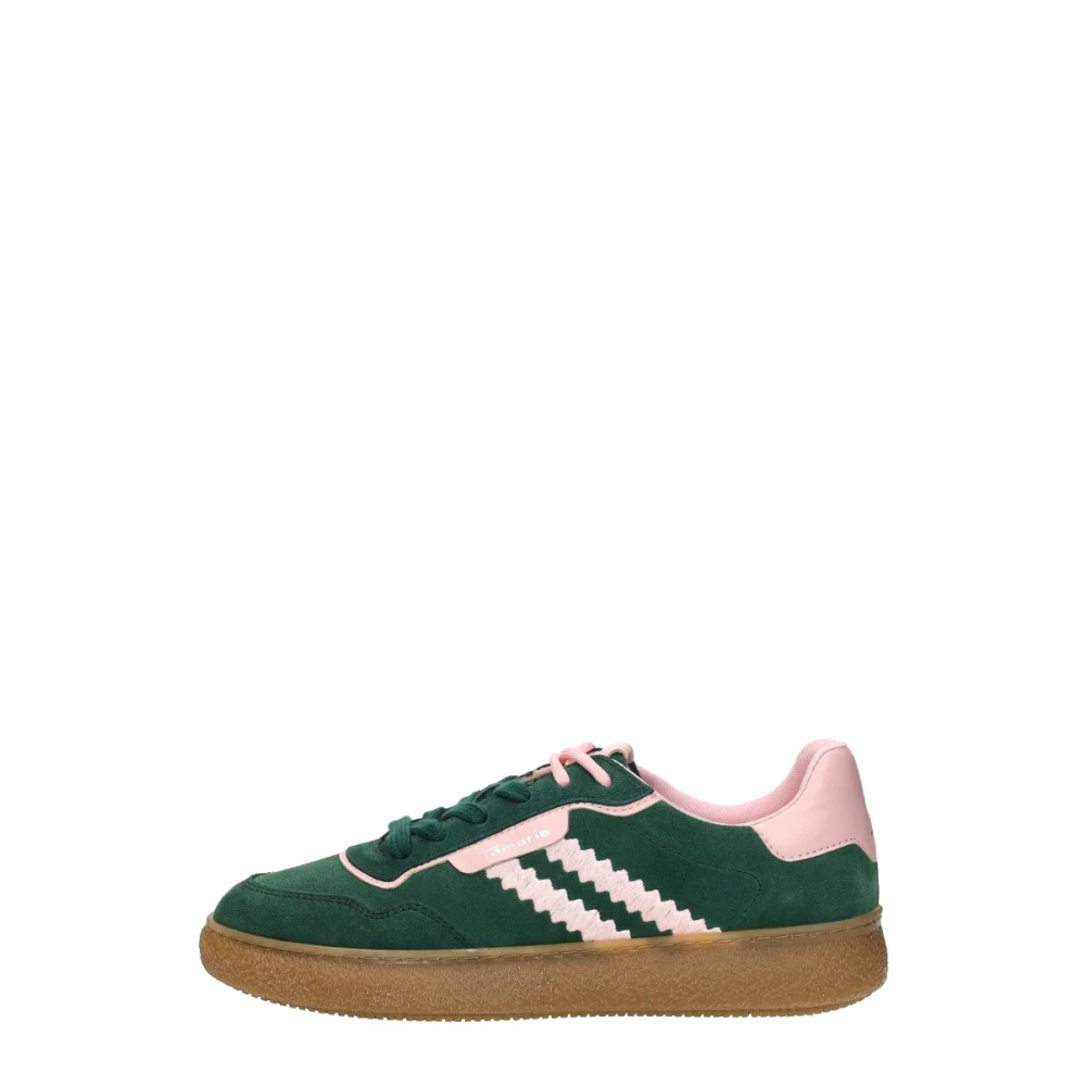 Tamaris Sneakers Laag Dames Schoenen Groen