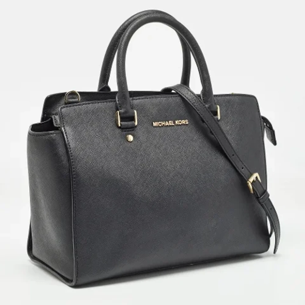 Michael Kors Pre-owned Leather handbags Black Dames