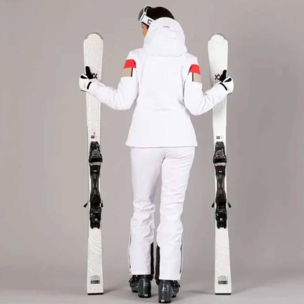 CMP Witte Winterjas High-Loft Technologie White Dames