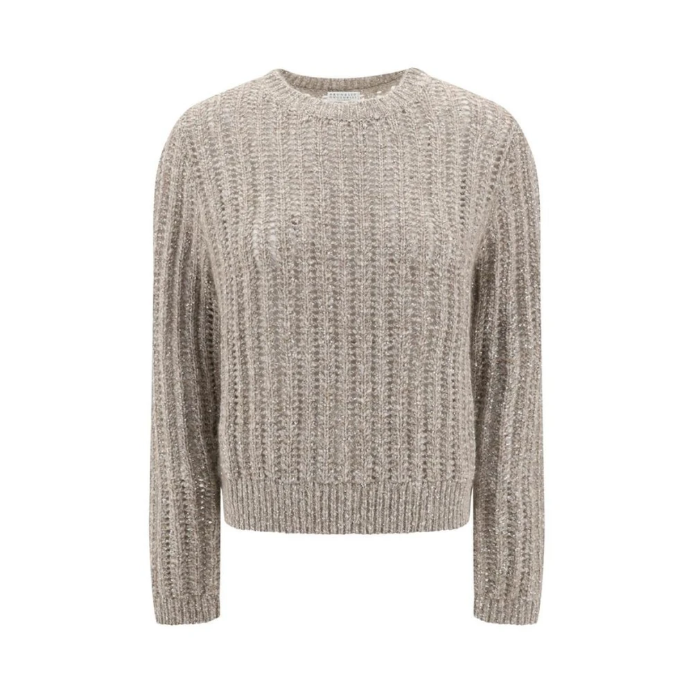 Knitwear > Round-neck Knitwear - - Brunello Cucinelli - Modalova