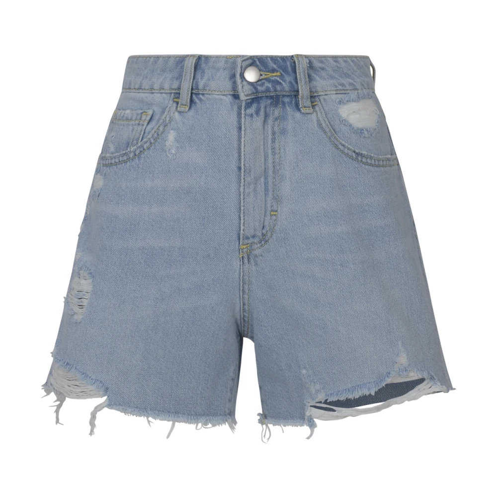 Icon Denim Korte Broek Blue Dames