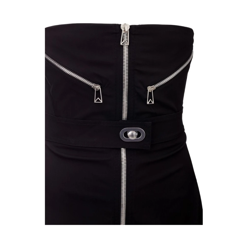 Bottega Veneta Zwart Polyamide Jurk Black Dames