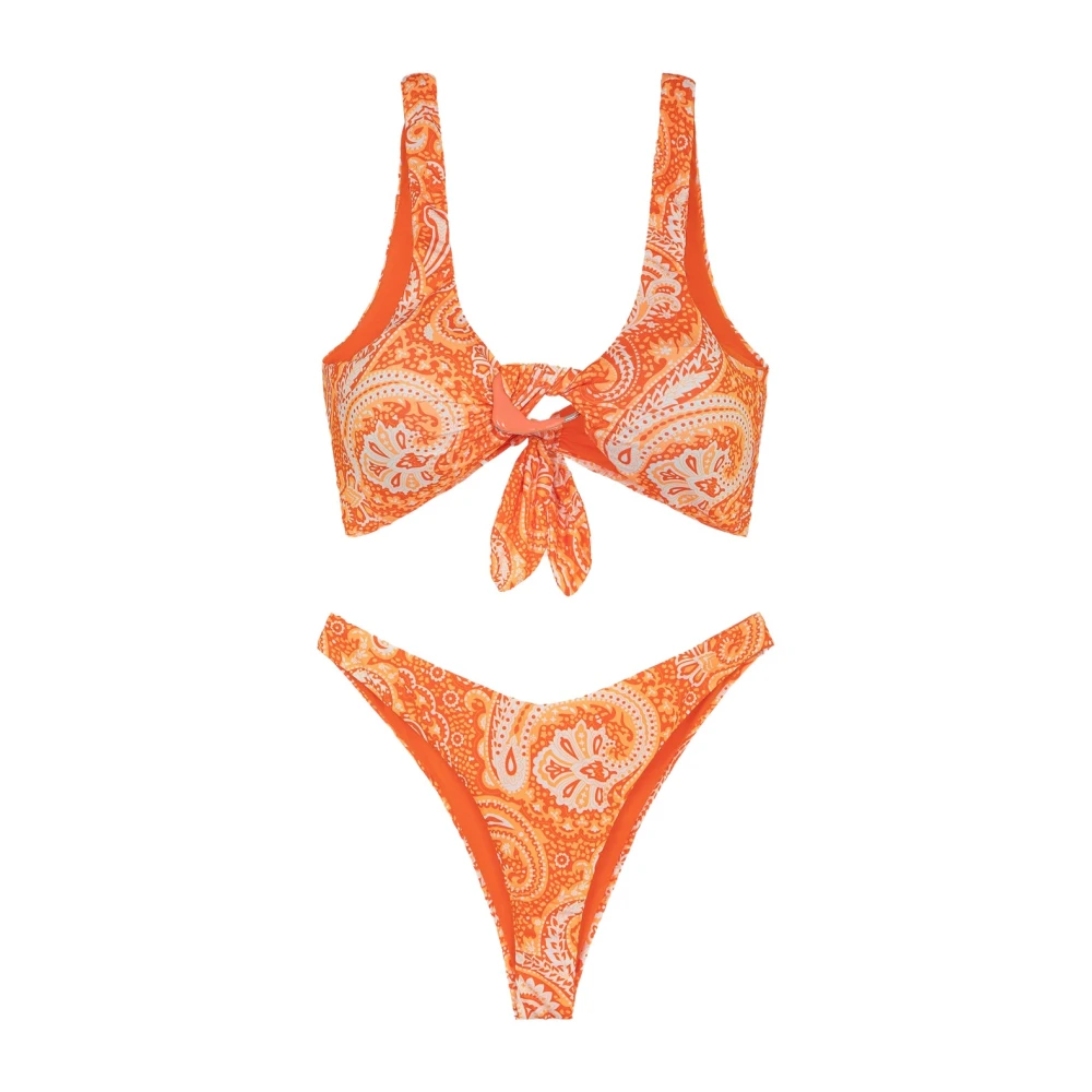 F**k Bikinitop EN Broekje Americano Vast Sunrise Multicolor Dames