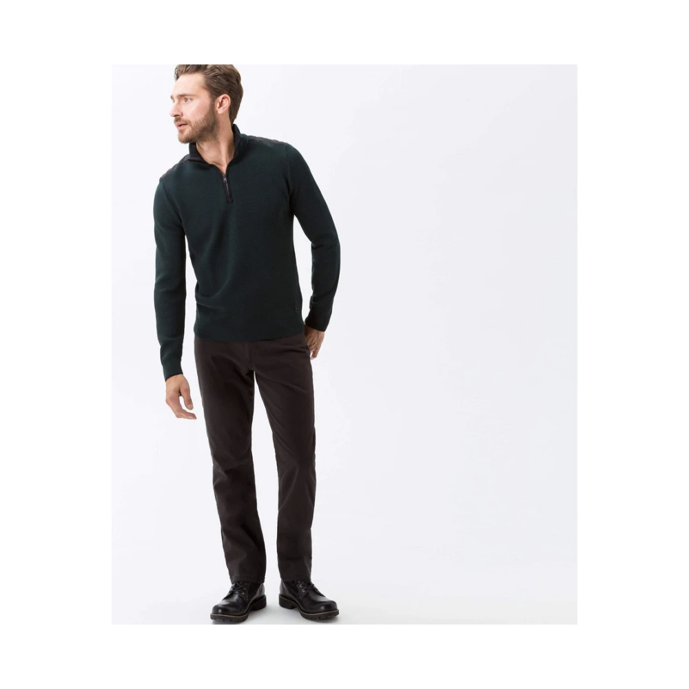 BRAX Cooper FA Stijl Broeken en Shorts Black Heren