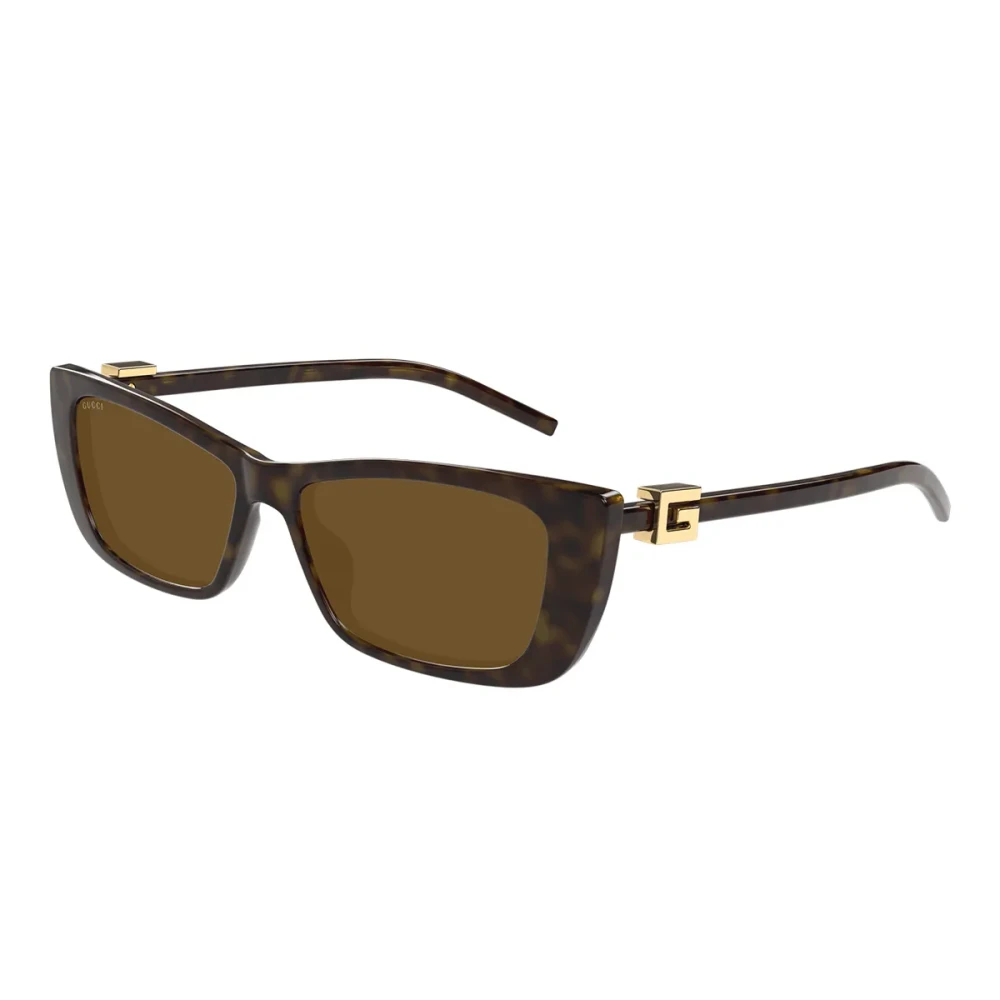 Gucci Women's Brown Sunglasses, 53 Mm, Lens Sunglasses, Havana Frame