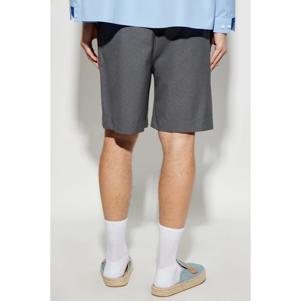 Marni Wollen shorts Gray Heren