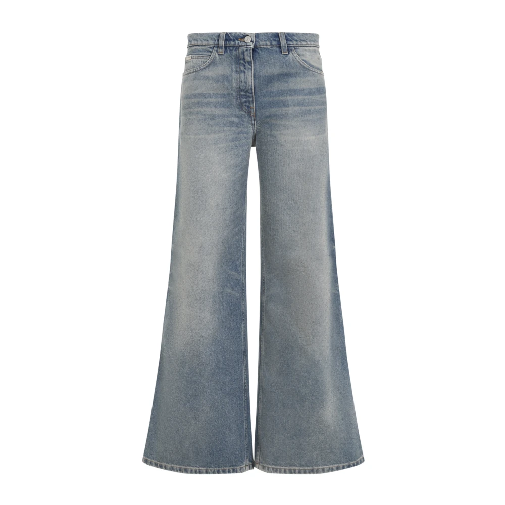 Courrèges Blauwe Jeans voor Vrouwen Aw24 Blue Dames