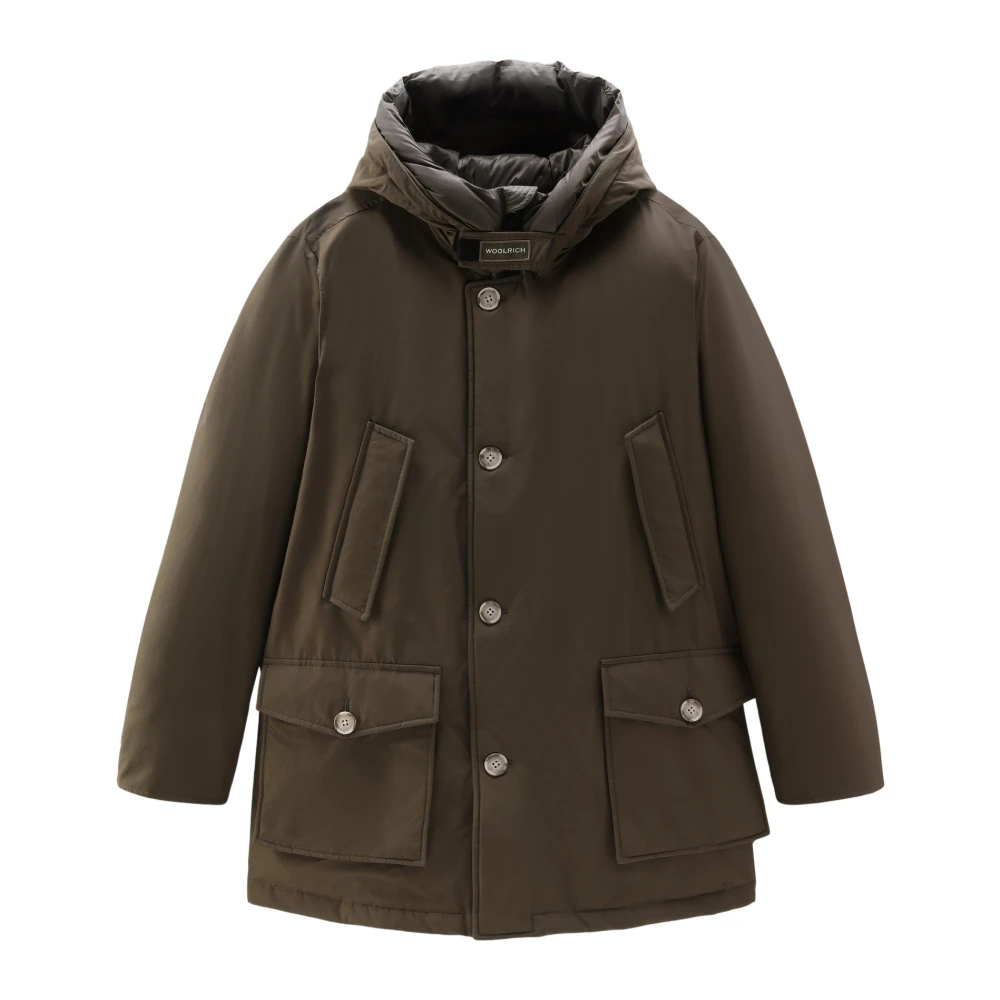 Woolrich - Coats > Parkas - Green - Woolrich - Modalova