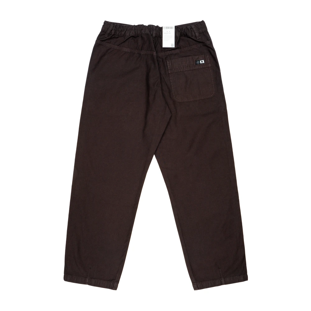 Edwin Comfortabele katoenen broek Brown Heren