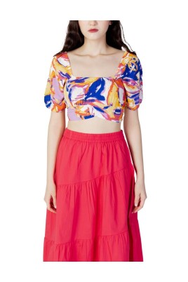 yellow-abstract-print-crop-top