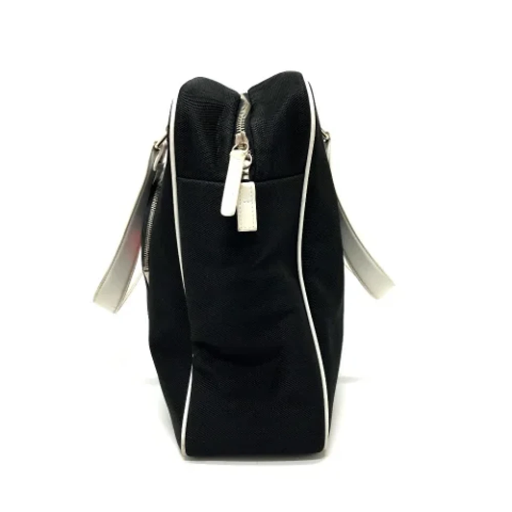 Coach Pre-owned Fabric shoulder-bags Black Dames