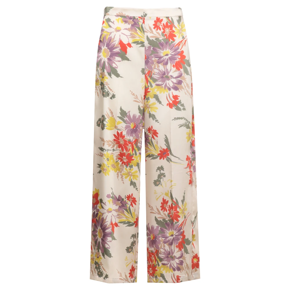 Marella Donna Beige - Cropped Pantaloni - Trousers - S