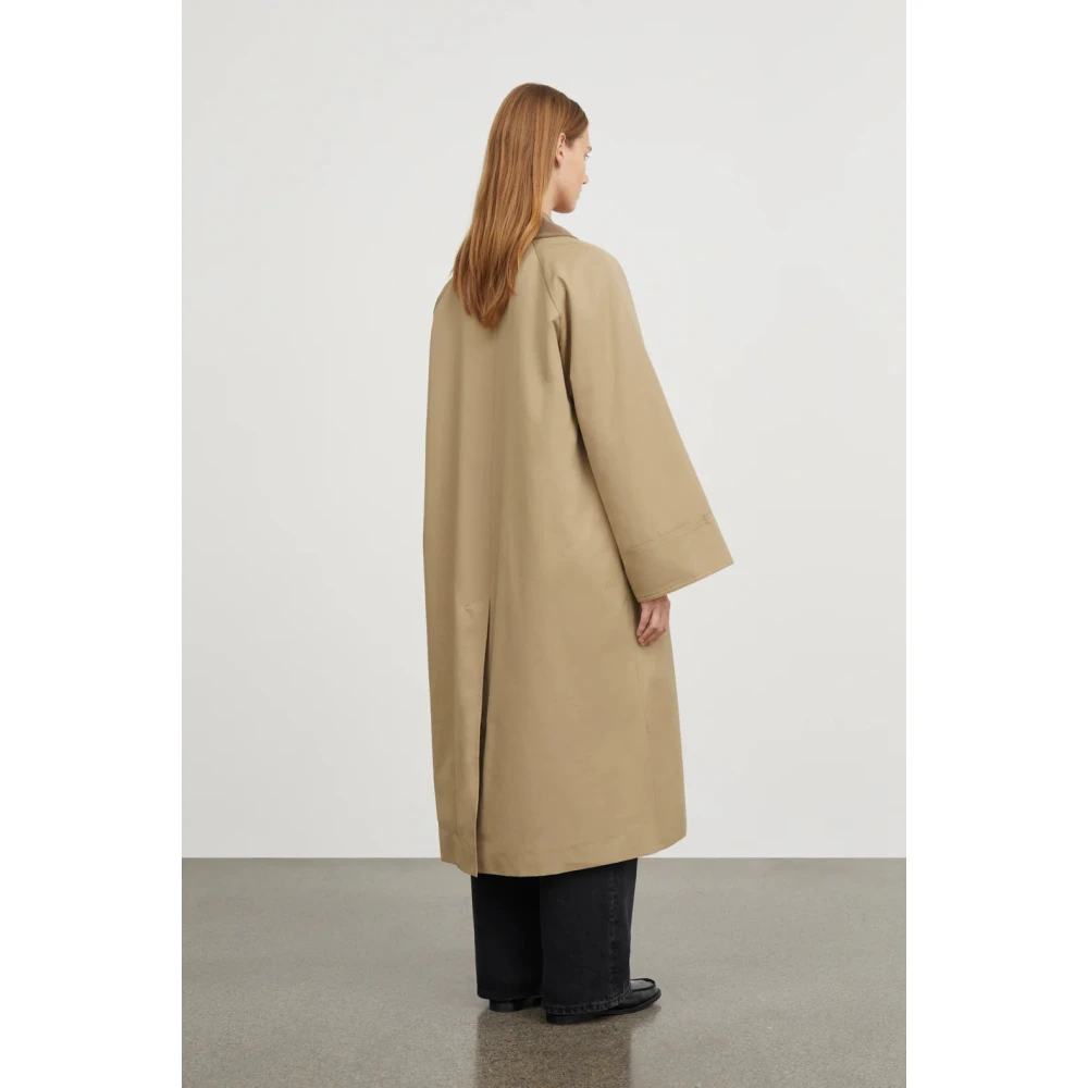 Skall Studio Luxe Oversized Gaby Coat Beige Dames