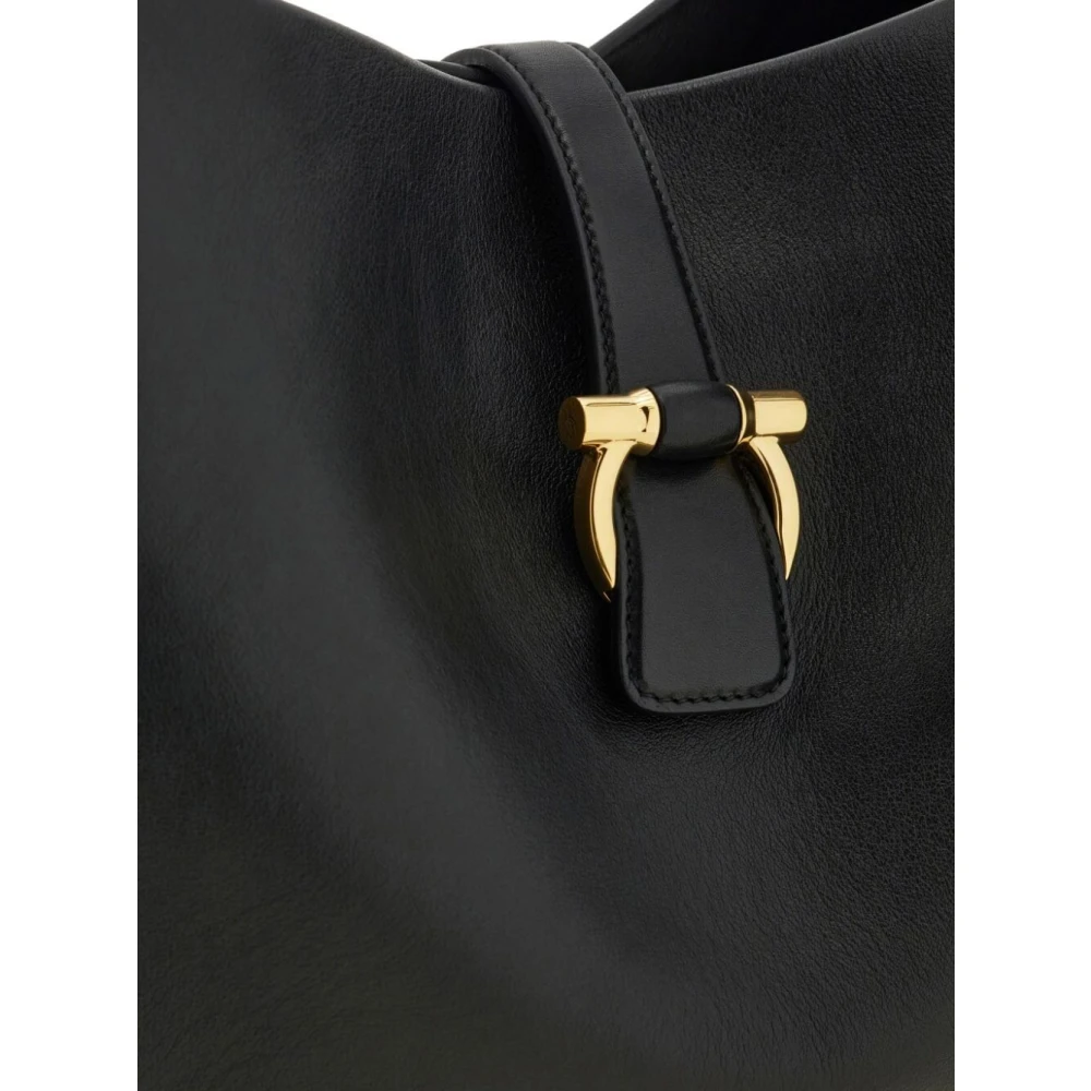Salvatore Ferragamo Verhoog je stijl met Tote M Black Dames