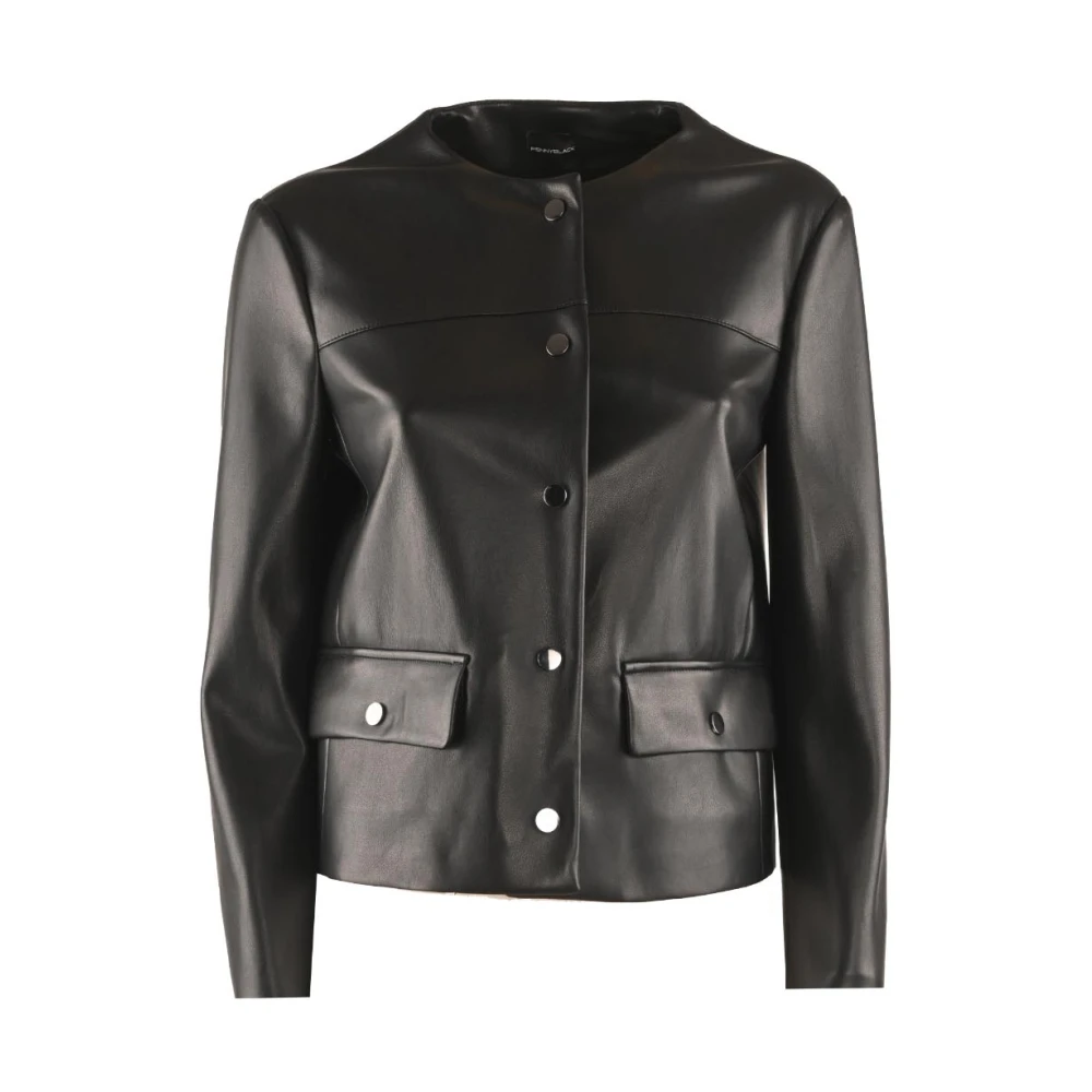 Pennyblack Polyester puffer en parka jas Black Dames