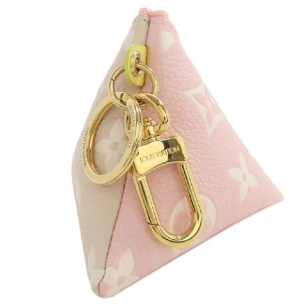 Louis Vuitton Vintage Pre-owned Canvas pouches Beige Dames
