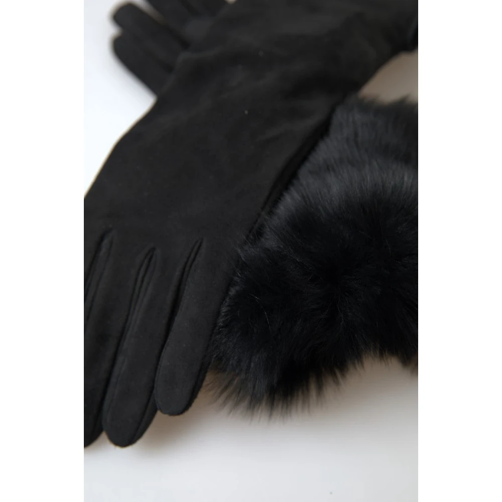 Dolce & Gabbana Gloves Black Dames