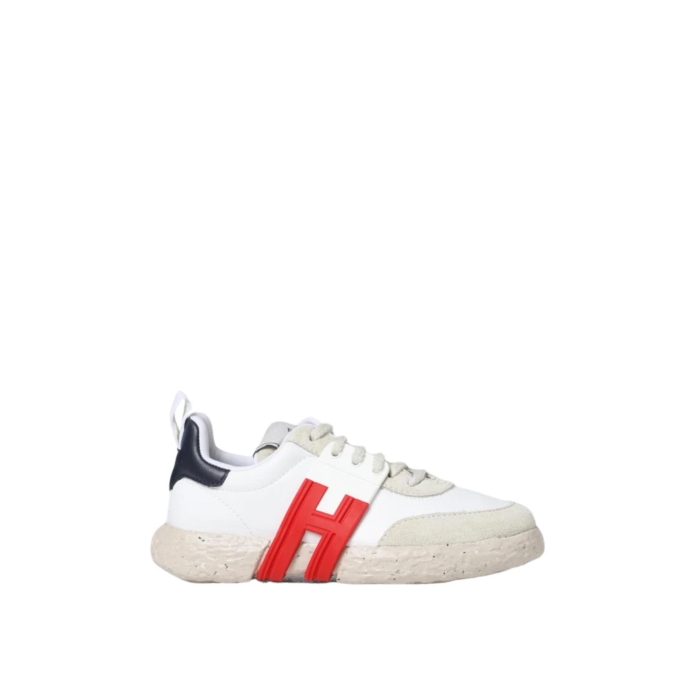 Hogan Boys White Sneakers,, Interactive Kids Trainers Size 30 Eu