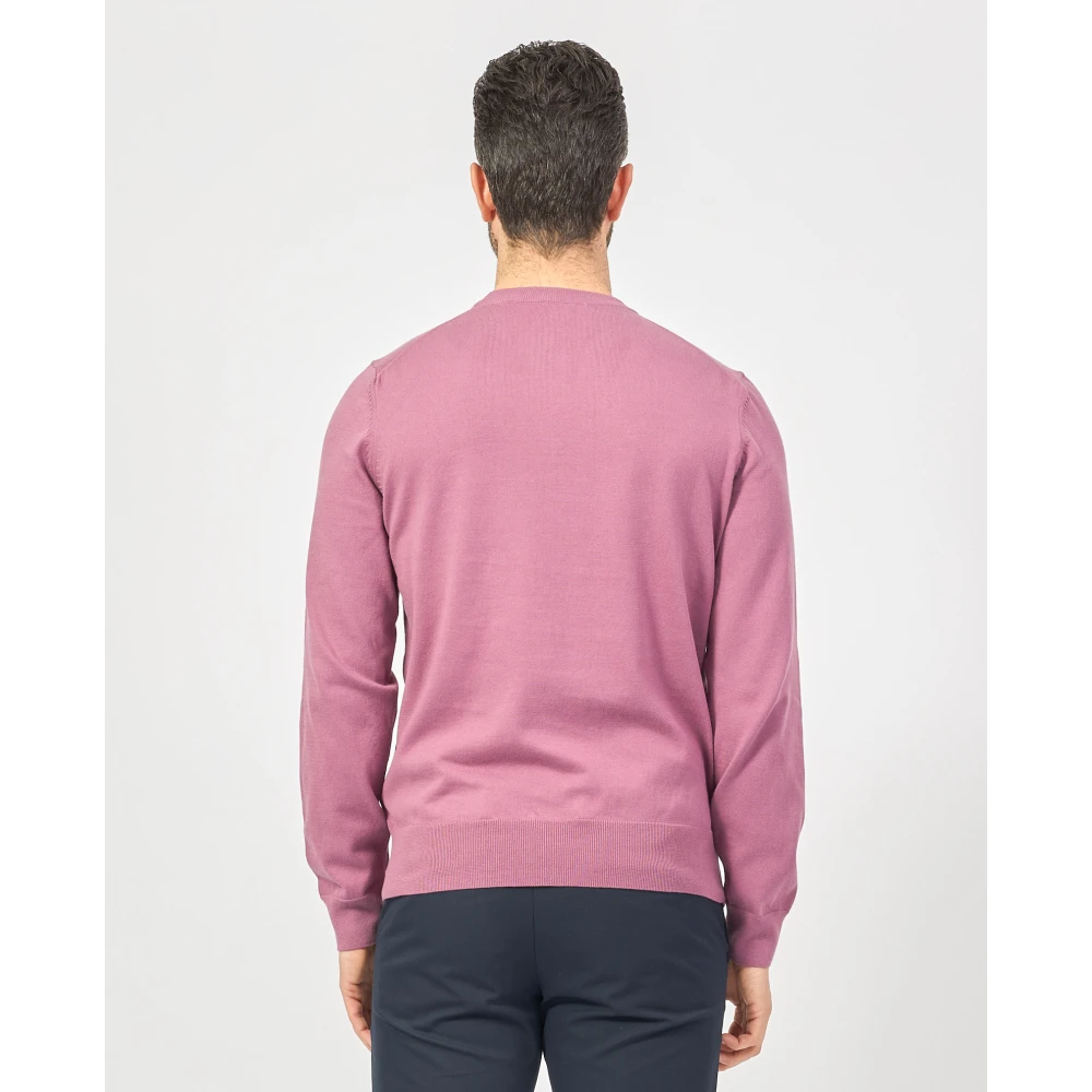 Hugo Boss Paarse Heren Pacas T-shirt met Logo Purple Heren