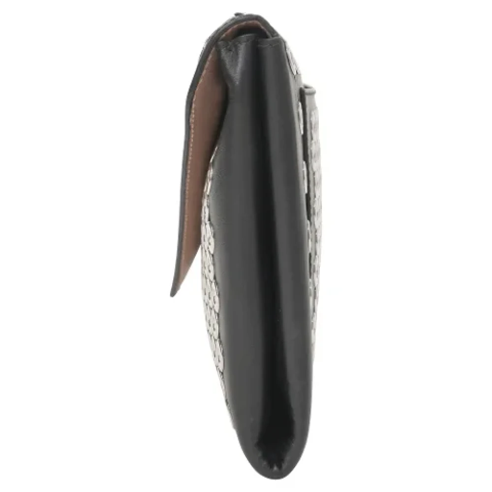 Alaïa Pre-owned Leather clutches Black Dames