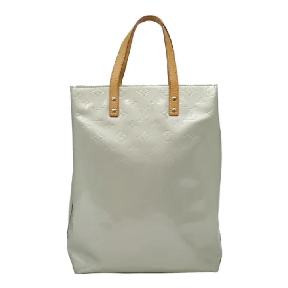 Louis Vuitton Vintage Pre-owned Leather totes Gray Dames
