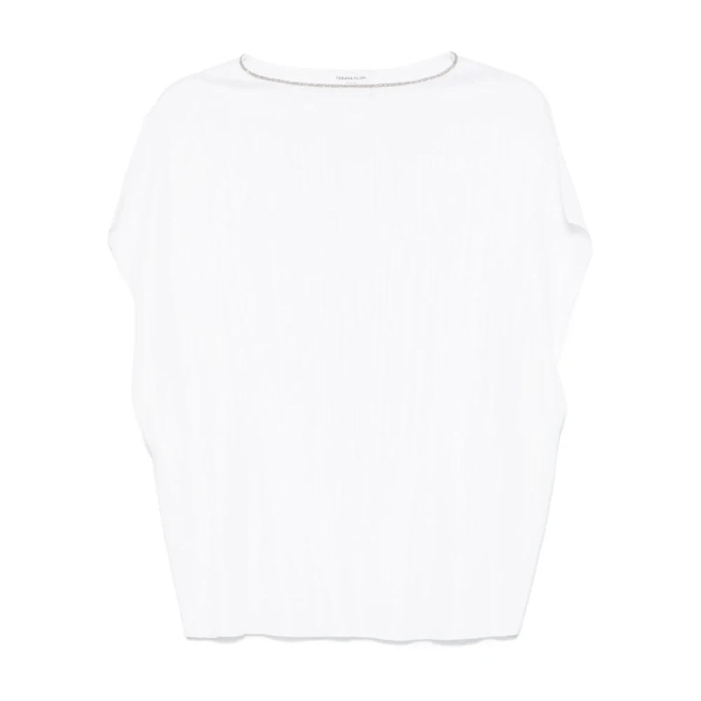 Fabiana Filippi White Blouses, Female, M, Blouse