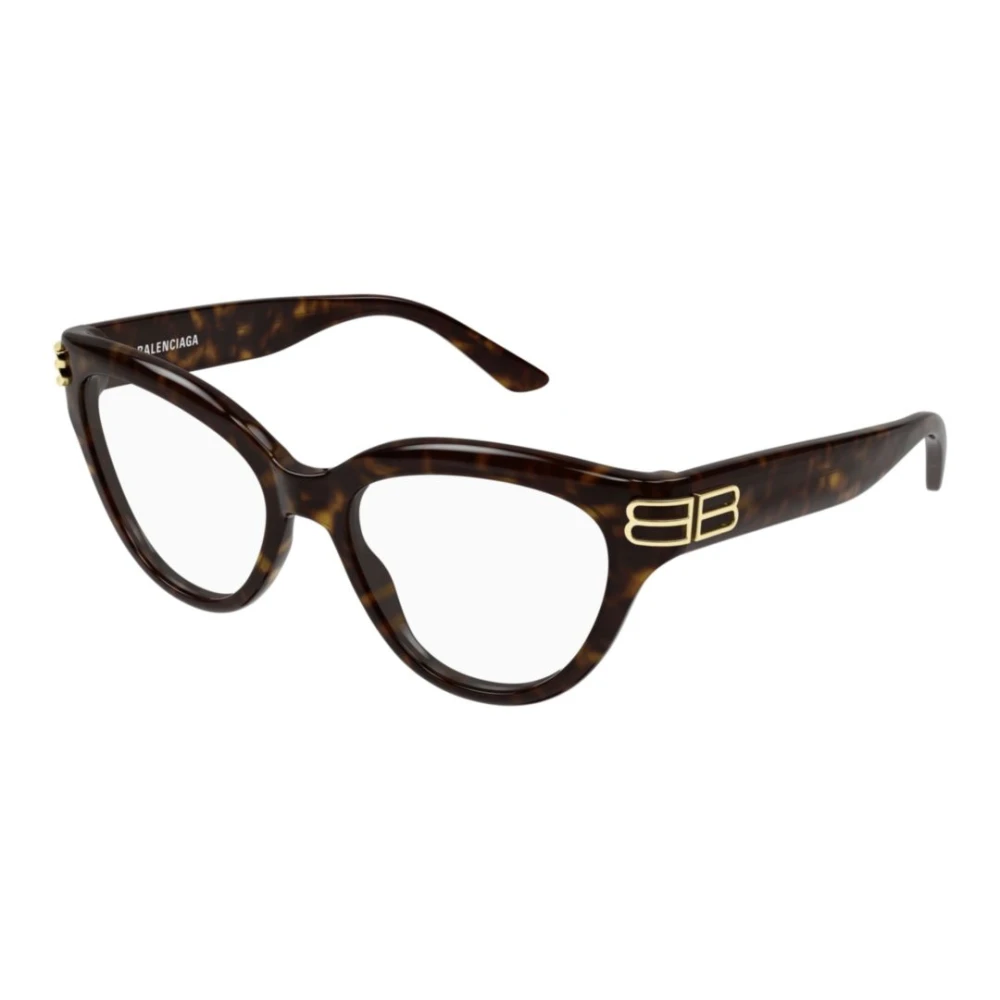 Balenciaga Unisex Brown Glasses, 55 Mm, Cat Eye Frame