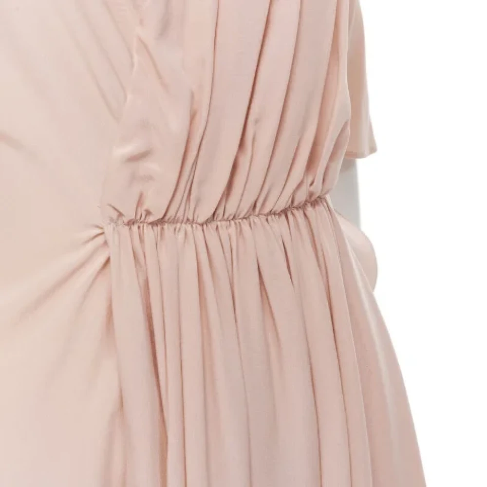 Marni Pre-owned Silk dresses Pink Dames