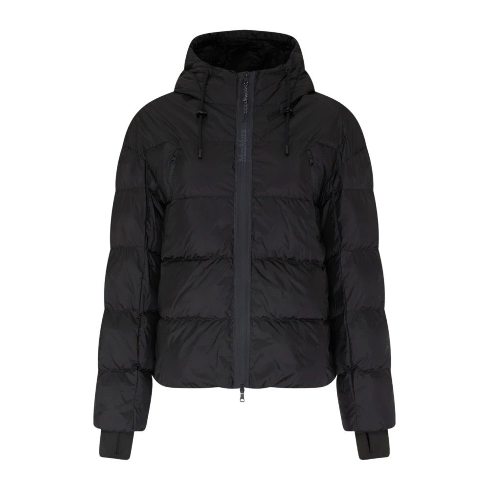 Max Mara Short Puffer Coat Candia Black Dames
