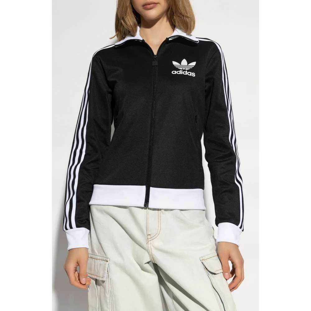 adidas Originals Sweatshirt met logo Black Dames