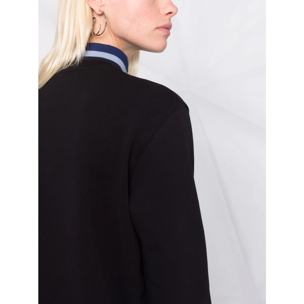Msgm Casual Sweatshirt 99C Black Dames