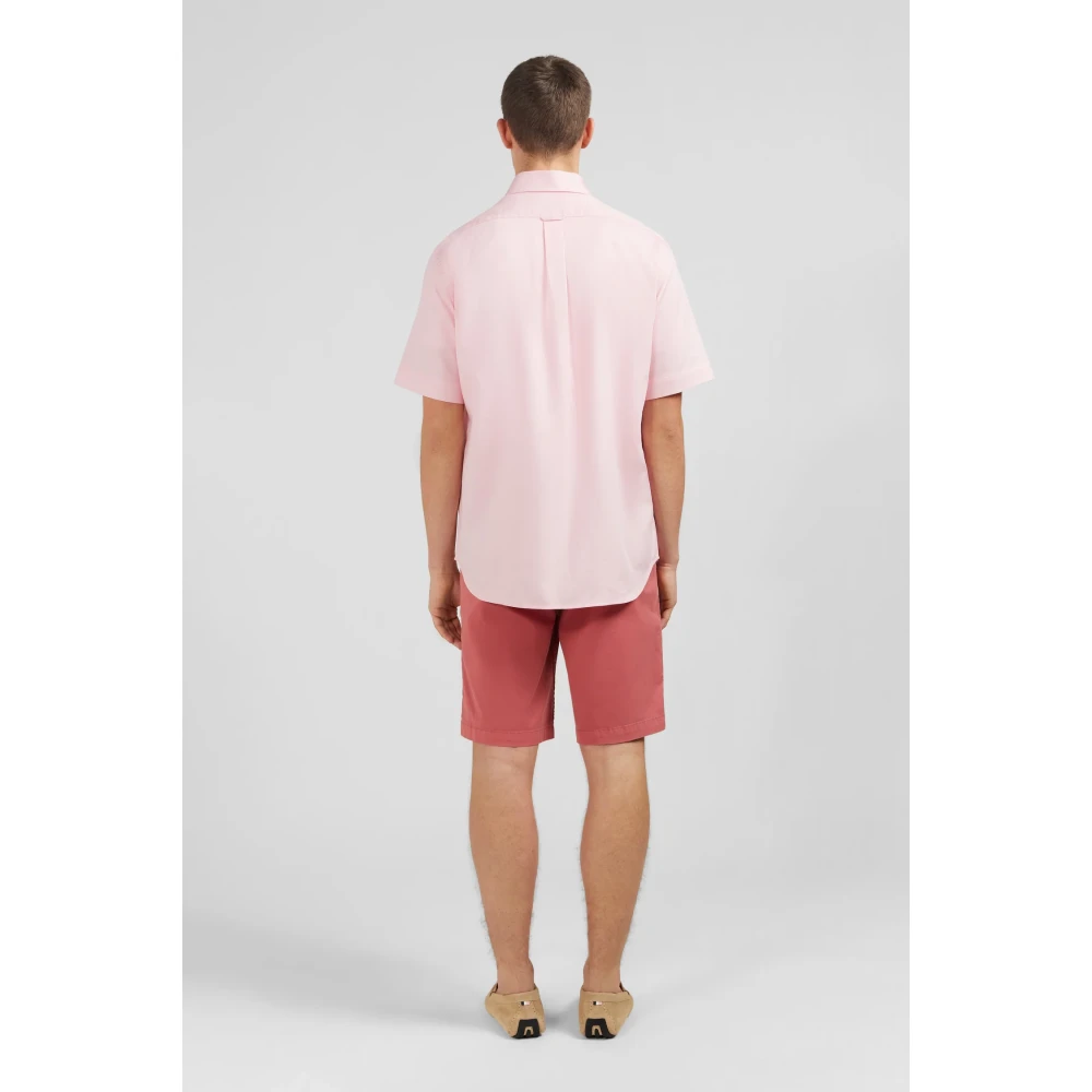 Eden Park Overhemd Sport Pink Heren