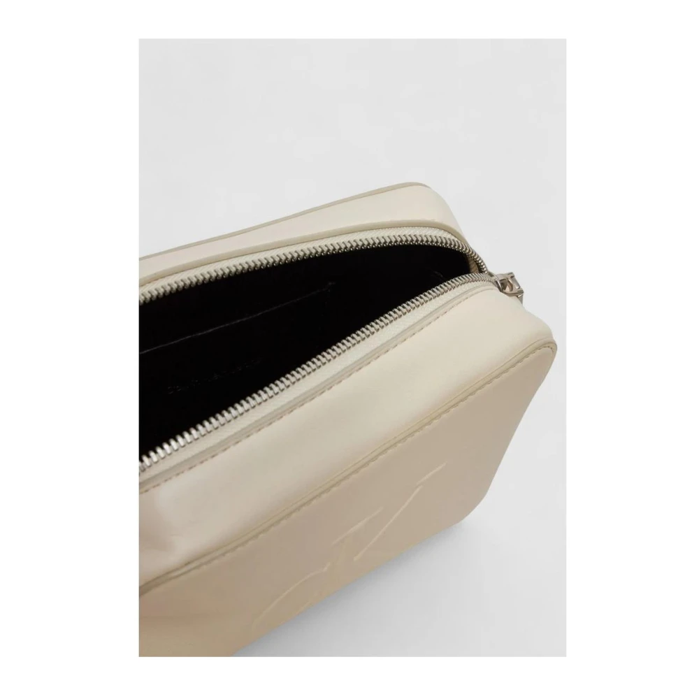 Calvin Klein Jeans Crème Faux Leren Handtas Dames Collectie Beige Dames