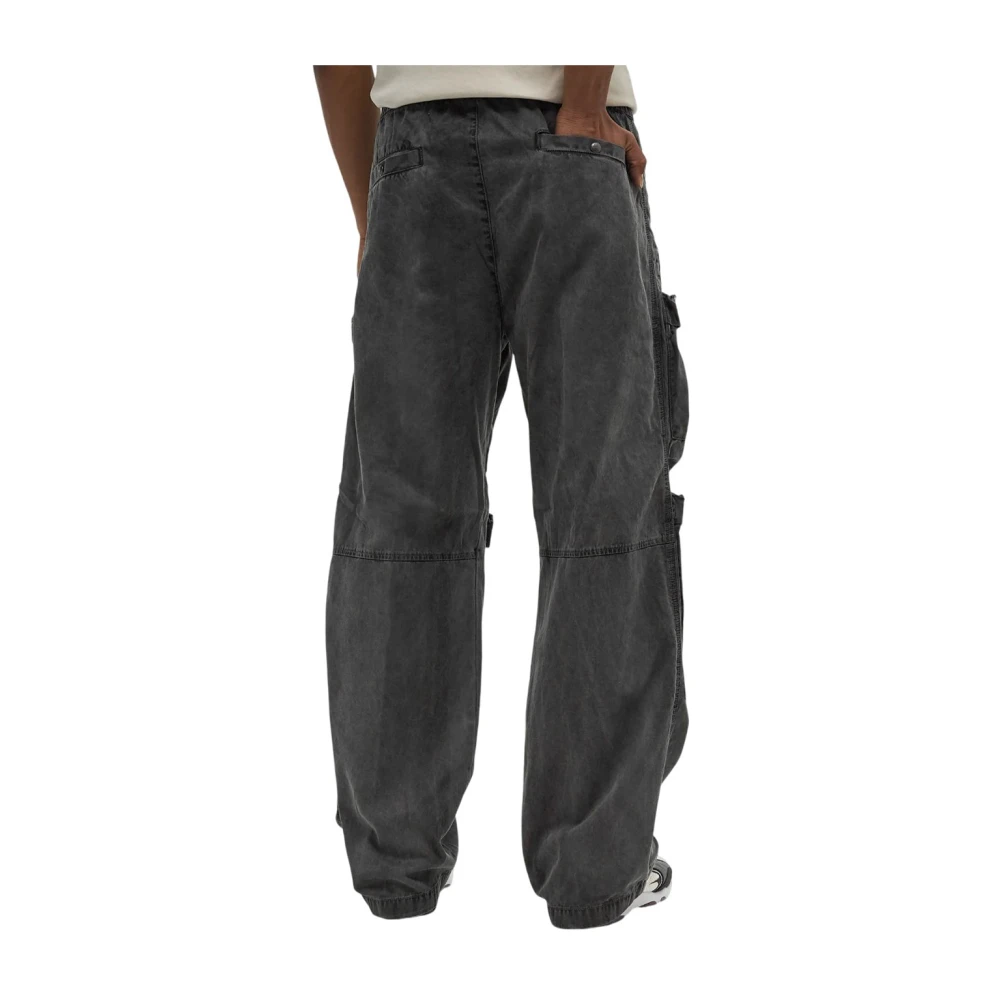 Diesel Cargo Baggy Jeans Gray Heren