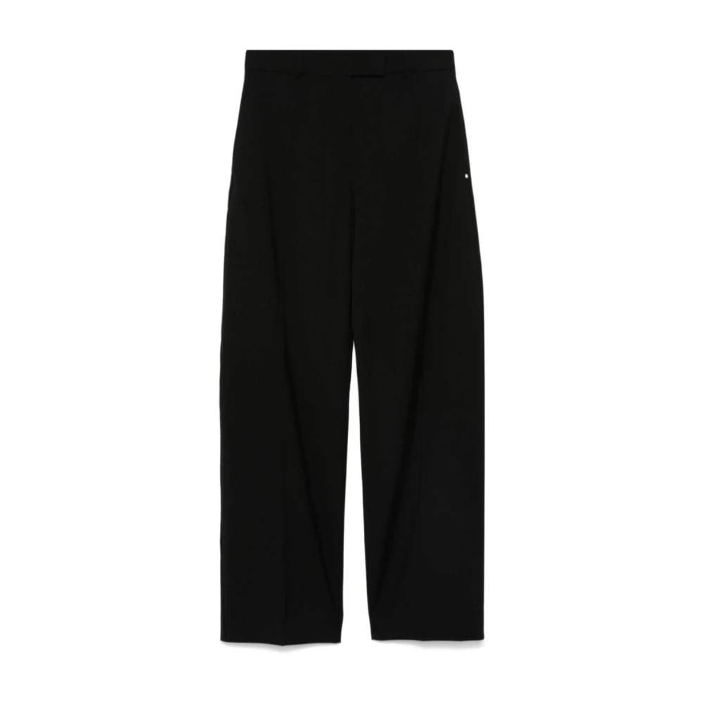 SPORTMAX Wijde Broek Ampezzo Stijl Black Dames