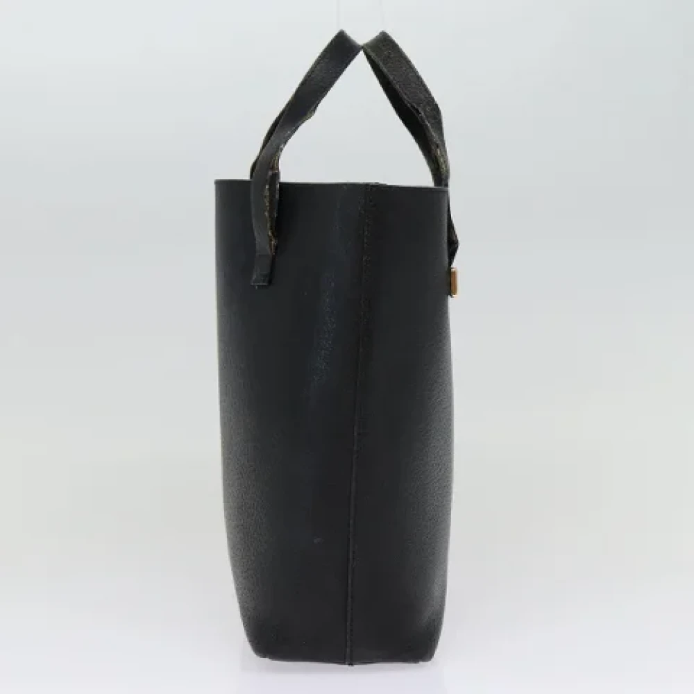 Gucci Vintage Pre-owned Leather handbags Black Dames